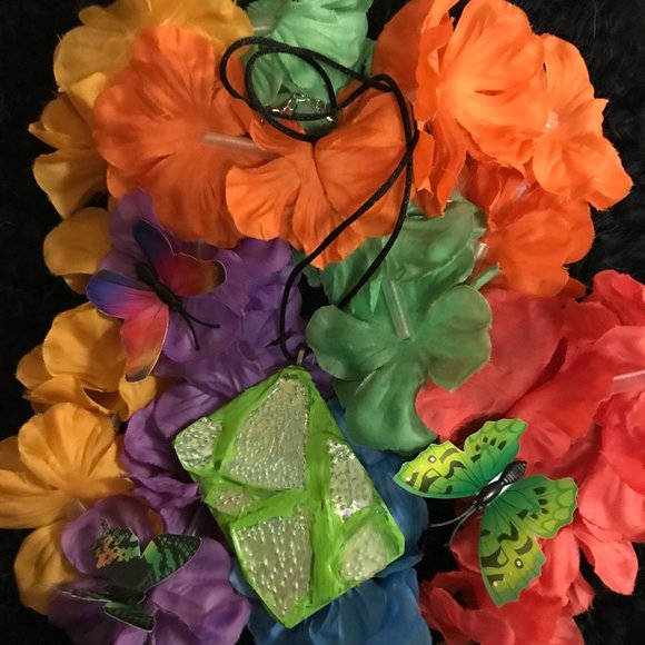 Reversible Exclusive Rare Unique Vintage One of a Kind Handmade Necklace - Picture 10 of 15